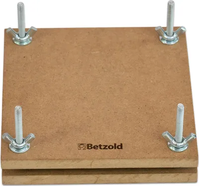 Produktbild von Betzold Blumenpresse robust mit mehreren Etagen, inkl. Karton & Saugpapier für Kinder & Erwachsene