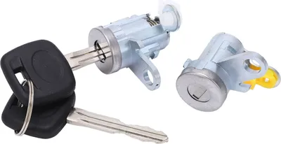 Image de Kit de cylindre de serrure de porte,Kit de serrure de porte à carburant pour capot moteur,Kit de cylindre de serrure de porte avant,Serrure de porte à carburant pour capot moteur,6905135070,6905-235070