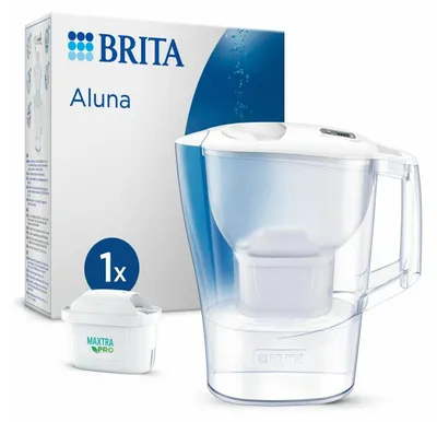 Obrázok produktu pre Brita Aluna, Filtrovacie kanvice, 2,4 L, Priehľadná, Biela