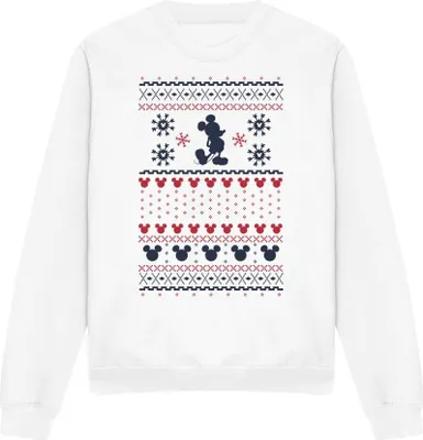Image de Disney - Sweat-shirt Homme/Femme Unie TV4312 (L) (Blanc)