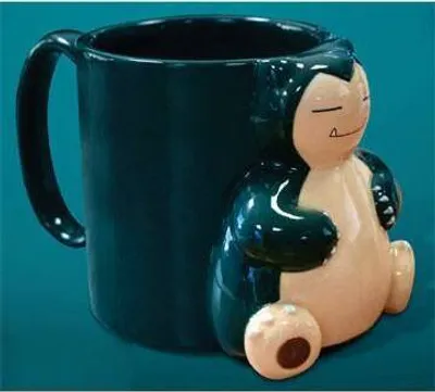 Immagine prodotto di Tazza in Vetroceramica 3D Pokémon - Snorlax 350 ml