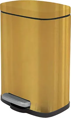 Produktbild von Spirella AKIRA, 5 l, Rechteckig, Stahl, Gold, Terrasse, Stahl