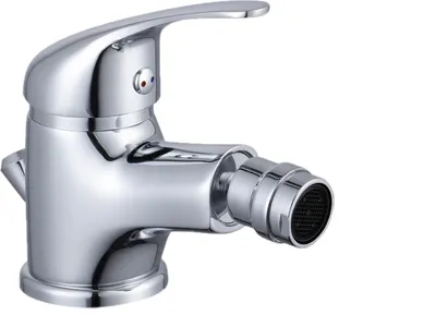 Produktbild von SCHÜTTE Bidetarmatur ATHOS PLUS, Wasserhahn Bad zierlich, Chrom