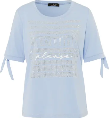 Produktbild von TUZZI Damen T-Shirt 35205-34, 35205-36, 35205-38, 35205-40, 35205-42, 35205-44, 35205-46, 35205-48 TUZ-S51-414458000 sky blue 44