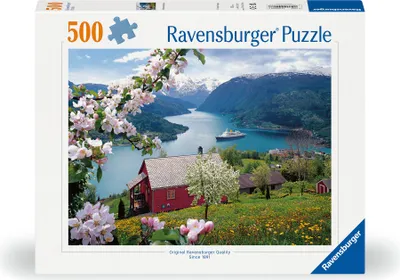 Immagine prodotto di Ravensburger Puzzle Skandinavische Idylle, Erwachsenenpuzzle, 500 Teile, 12000208