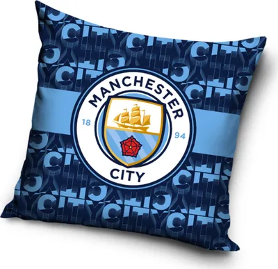 Produktbild von Kissenbezug Manchester City Letters