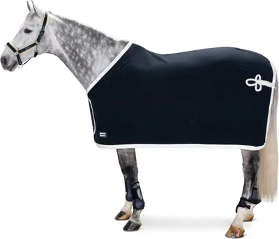Produktbild von Eskadron Abschwitzdecke Fleece Show Basics Nightblue M