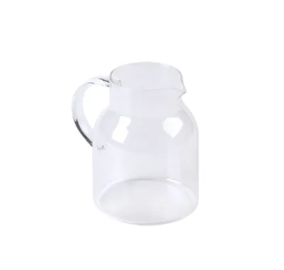 Zdjęcie produktu dla Szklany dzbanek na mleko 180 ml