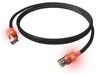 Obrázek produktu pro Sacon 442628,700, 7 m, Cat6a, S/FTP (S-STP), RJ-45, RJ-45, Černá