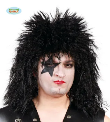 Obrázek produktu pro Černá paruka - Rocker