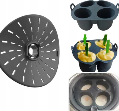 Zdjęcie produktu dla MEGA osłona noża miksującego do Thermomix TM5 TM6 + wkładka do jajek