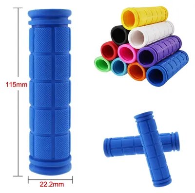 Imagen del producto de Puños antideslizantes para bicicleta, suaves, 2 unidades, para bicicletas de montaña, BMX