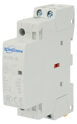 Wechselstromschütz 2-polig 20A 24V 220V/230V DIN-Schiene