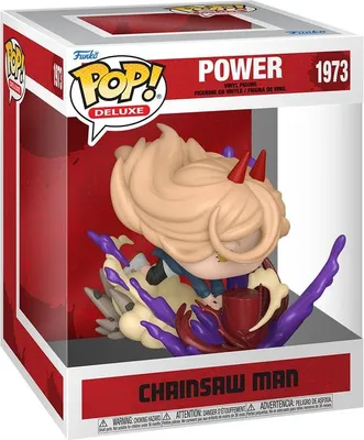 Produktbild von Chainsaw Man Funko Pop! Deluxe Vinylfigur - Power-Variante