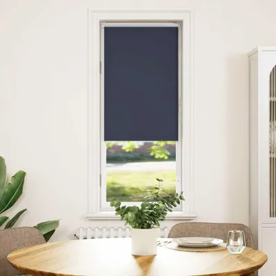 Immagine prodotto di vidaXL Tenda a rullo oscurante blu navy 50x150cm larghezza del tessuto 45,7 cm