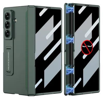 Obrázek produktu pro Pro Samsung Galaxy Z Fold7 5G Integrated Privacy Film Magnetic Cover D- Green