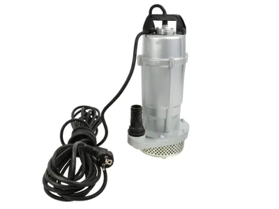 Produktbild von Geko G81403 - Tauchmotorpumpe ohne Schwimmer, Farbe silber