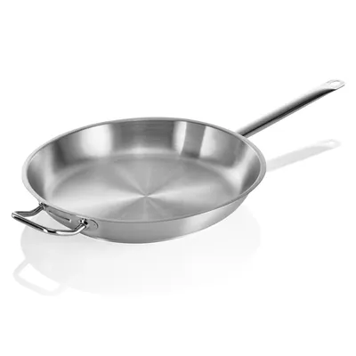 Produktbild von WAS Germany Bratpfanne mit Stiehl Cookware 21, Ø 40 cm, Chromnickelstahl 18/10