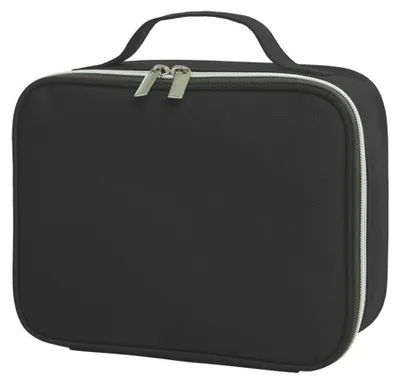 Image de Halfar - Trousse de toilette « Switch » avec fermeture éclair LT4203 (taille unique) (noir)