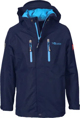 Produktbild von Trollkids Sognefjord Jacke PRO, Dark Navy, Gr. 104 EU