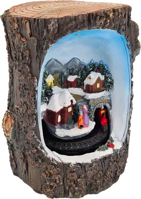 Produktbild von abc HOME | Dekofigur Winterdorf | Weihnachten | LED`s | batteriebetrieben