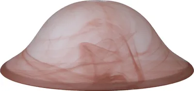 Produktbild von Alabasterglas Leuchtenglas braun gewischt Ø 405mm Lampenglas Ersatzglas