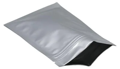 Produktbild von 100 Stück Zipper Mylar Beutel für Lebensmittelaufbewahrung, 4.7 x 7.8 Zoll