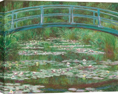 Obrázok produktu pre Plátno obraz Claude Monet - Lekná - 70x50 cm
