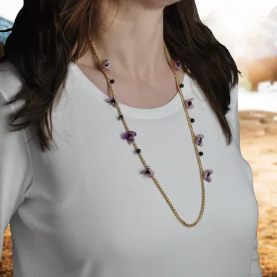 Produktbild von Steuer Modeschmuck Kette Brillenkette