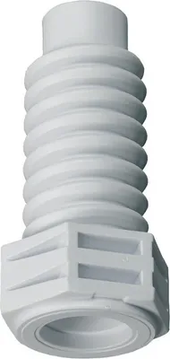 Produktbild von Bauknecht Whirlpool 481250018054 Fuß Standfuß Gerätefuß Trocknerfuß Verstellfuß 27 x 55 mm Kunststoff weiß Wäschetrockner Trockner Trocknerautomat auch Ignis