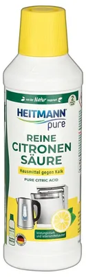 Produktbild von HEITMANN pure Reine Citronensäure 500 ml | Effektiver Kalkentferner in Küche & B