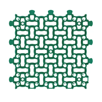 Produktbild von GARDENIX Rasengitter Paddockplatte 50x50 cm = 0,25m²Rasenwaben Parkplatzrasen Rasenmatten Kiesgitter Rasengitterplatten Grün
