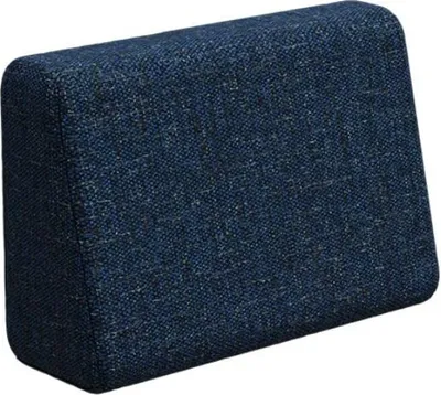 Produktbild von Palettenkissen, Palletenpolster, Gartenkissen, PFBG (Eckkissen 65x35, Dunkelblau)