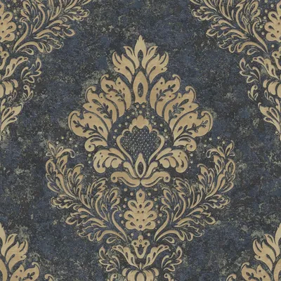 Produktbild von Livingwalls Barocktapete Metropolitan Stories Tapete mit Ornamenten Alena St. Petersburg Vliestapete blau gold 10,05 m x 0,53 m