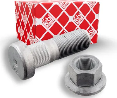 Produktbild von FEBI BILSTEIN Radbolzen 172240 Vorne Hinten 27mm 79mm Stahl 46mm 0,26kg