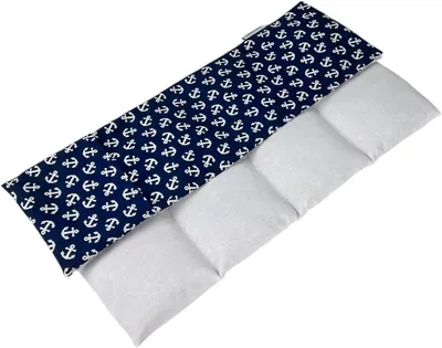 Productafbeelding van Warmtekussen met tarwe en lavendel, met afneembare, wasbare hoes, 50 x 16 cm, merk Anchor