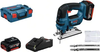 Obrázek produktu pro Bosch GST 18V-LI B včetně 2x akumulátorové přímočaré pily