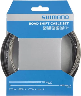 Immagine prodotto di Set di cavi Shimano Shim.shift Road Sw in acciaio inox Ot-Sp41
