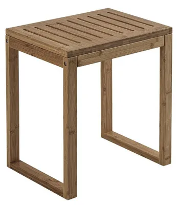 Produktbild von Gedy HIMALAYA Badstuhl, 39,5x44,3x29,5cm, Bambus