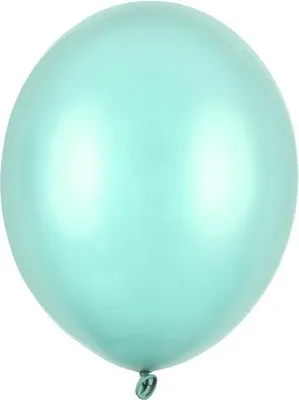 Produktbild von Strong Balloons 30cm, Metallic Mintgrün (1 Packung / 10 Stück)