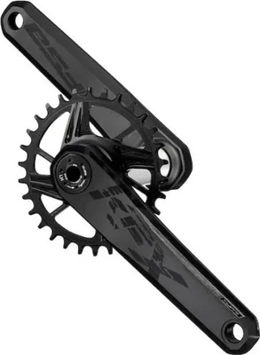 Produktbild von FSA Kurbelgarnitur KFX Modular BB392Evo 1x 175 mm Schwarz - superleichte Prof...