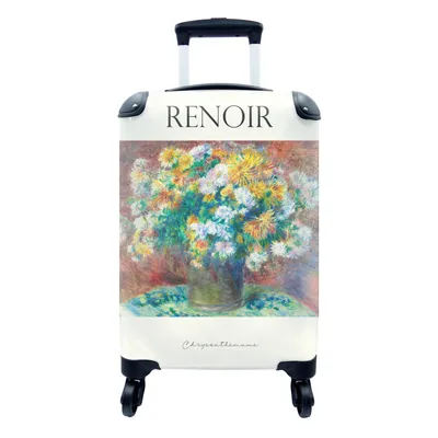 Produktbild von MuchoWow® Koffer Handgepäck Trolley Rollkoffer Kleine Reisekoffer mit 4 Rollen - Malerei - Blumen - Alte Meister - Cabin Size < 55x40x23 cm & 55x40x20 cm - Fotokoffer - Kabinenkoffer - Boardgepäck - Reise-Box - Reisekoffer - Reisegepäck - Koffer mit Bild - Trolley für Kinder