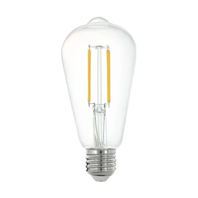 Produktbild von Eglo Connect LED Leuchtmittel E27 Klar ST64 Globe Lampe Leuchte  App Bluetooth ® 11862