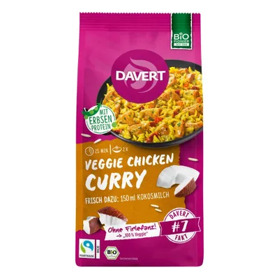 Immagine prodotto di Veggie - Pollo al curry 120g
