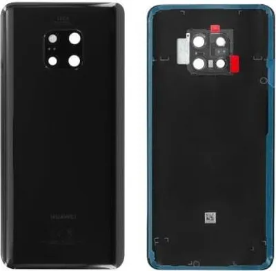Produktbild von Huawei Mate 20 Pro (LYA-L09, LYA-L29) Akkudeckel mit Kameraglas, schwarz