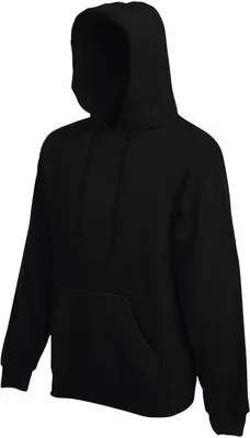 Produktbild von Fruit of the Loom 62-152-0 | Premium Hooded Sweat - Farbe: Black - Größe: XXL