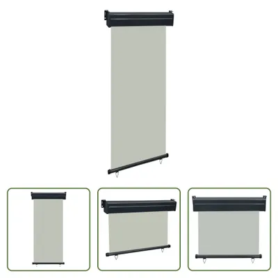 Image de The Living Store Store latéral de balcon 85x250 cm gris