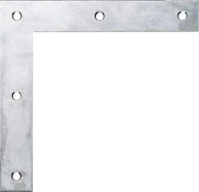 Obrázek produktu pro Rohový úhelník 120x120x20 mm z nerezové oceli, 1 ks