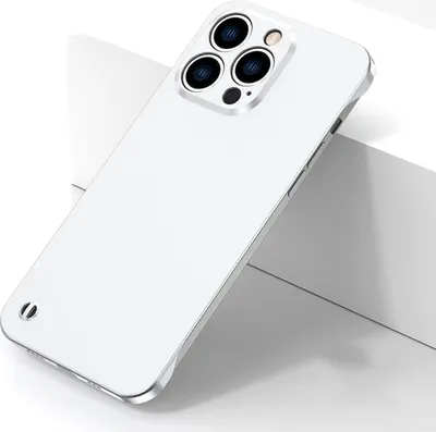 Produktbild von König Design Hülle kompatibel mit Apple iPhone 12 Pro Max Kunststoff Soft Handyhülle - Handy Case Weiß