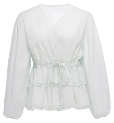 Image de TEYLON - Chemisier pour femme - Vert - Taille M